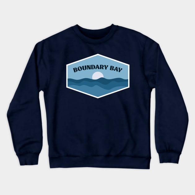 Boundary Bay Crewneck Sweatshirt by FahlDesigns